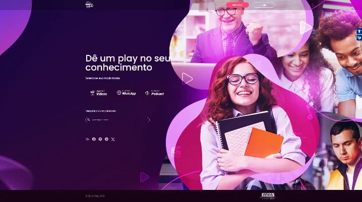 Screenshot of play.senai.br